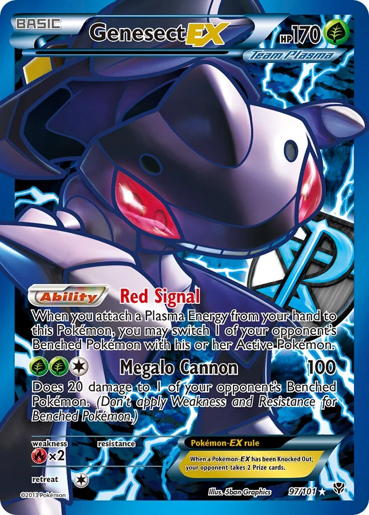 Genesect-EX 「PLB 97/101」「EN」