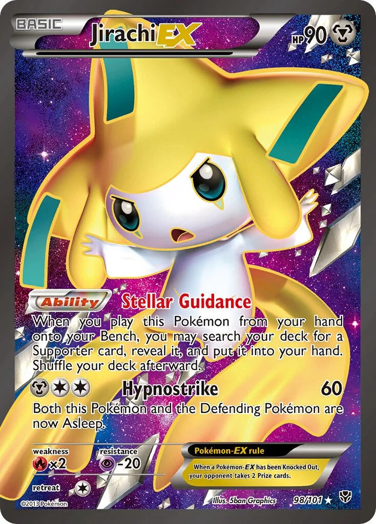 Jirachi-EX 「PLB 98/101」「EN」