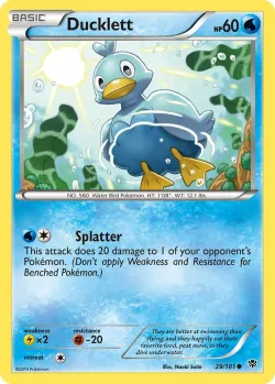 Ducklett #29/101 · Pokémon