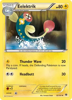 Eelektrik #32/101 · Pokémon