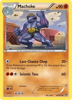 Machoke #48/101 · Pokémon