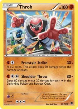 Throh #51/101 · Pokémon