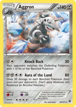 Aggron #59/101 · Pokémon