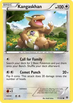 Kangaskhan #71/101 · Pokémon
