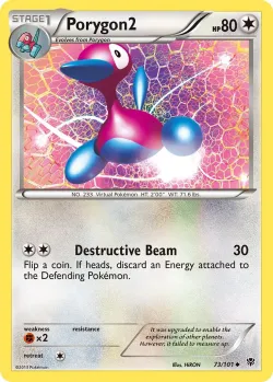 Porygon2 #73/101 · Pokémon