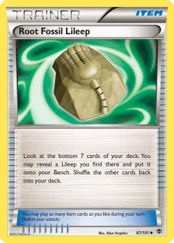Root Fossil Lileep 「PLB 87/101」「EN」