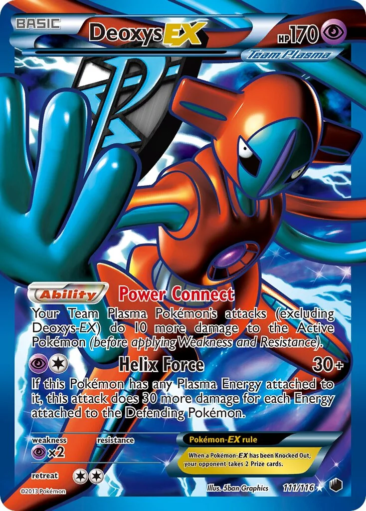 Deoxys-EX 「PLF 111/116」「EN」