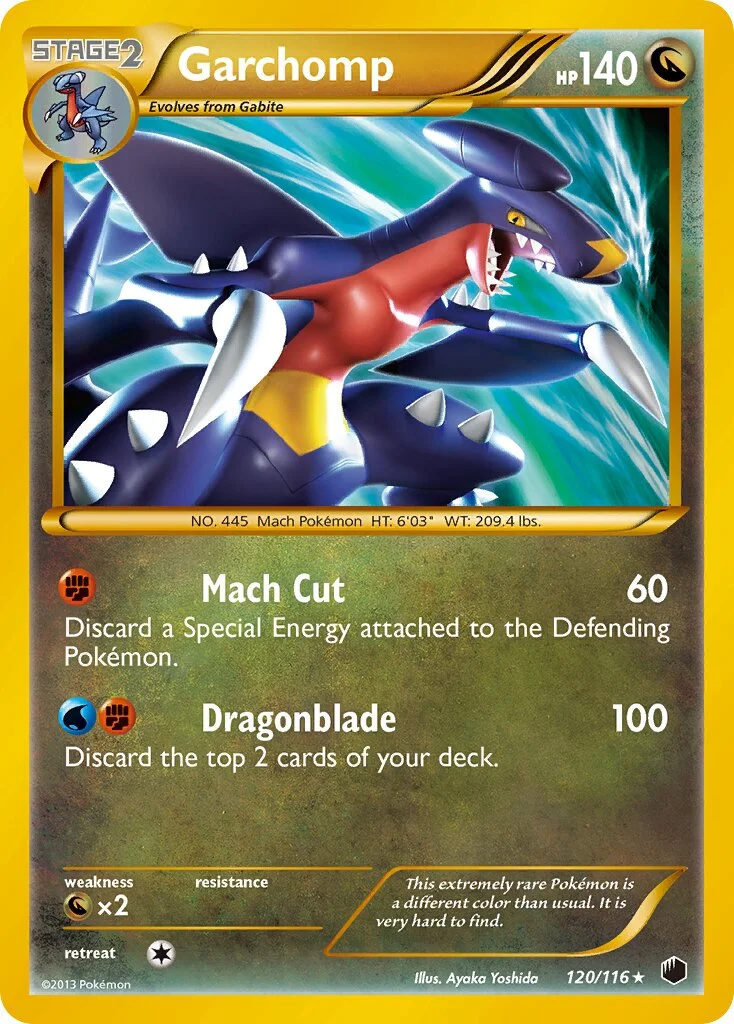 Garchomp 「PLF 120/116」「EN」