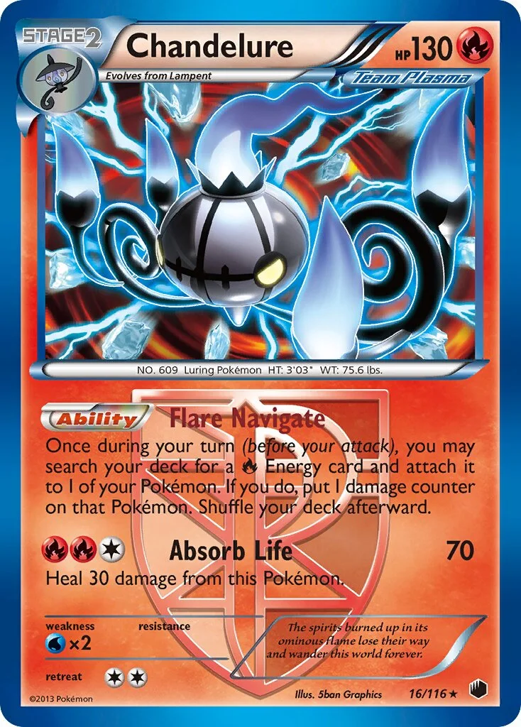 Chandelure 「PLF 16/116」「EN」