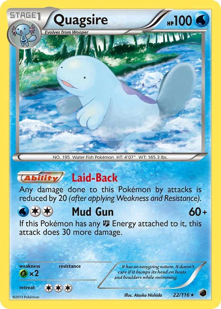 Quagsire 「PLF 22/116」「EN」