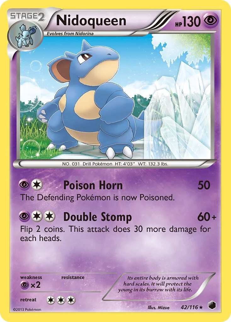 Nidoqueen 「PLF 42/116」「EN」