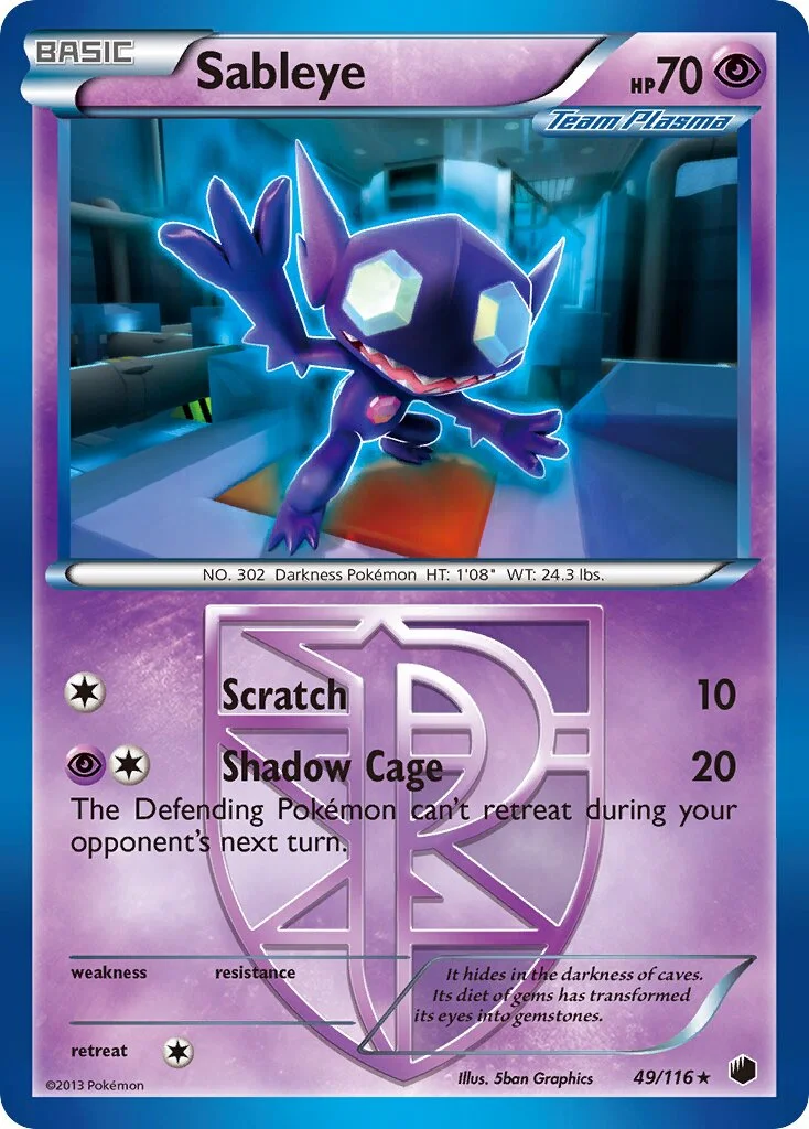 Sableye 「PLF 49/116」「EN」