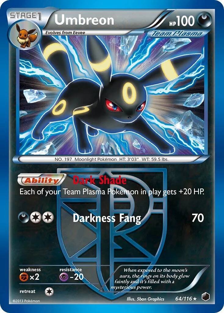 Umbreon 「PLF 64/116」「EN」