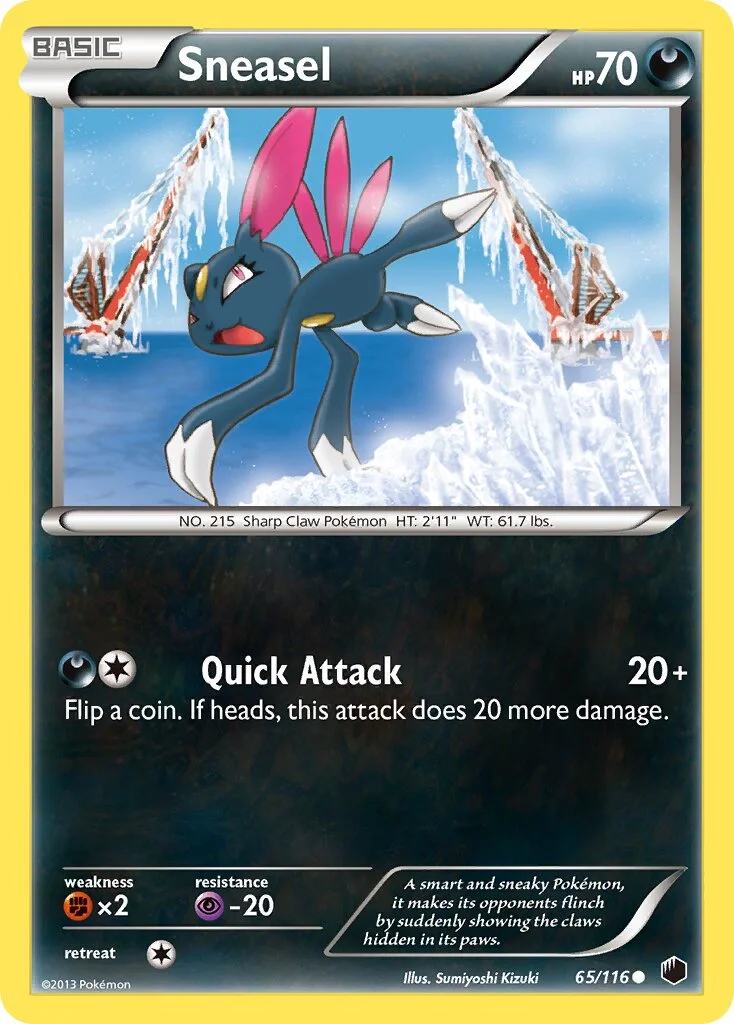 Sneasel 「PLF 65/116」「EN」