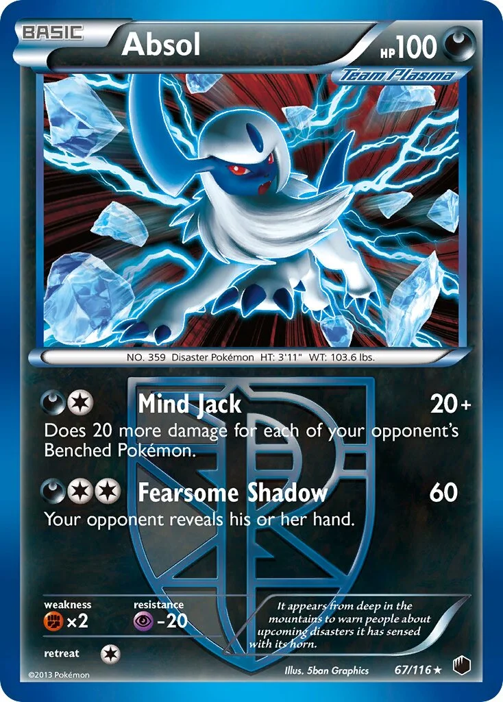 Absol 「PLF 67/116」「EN」