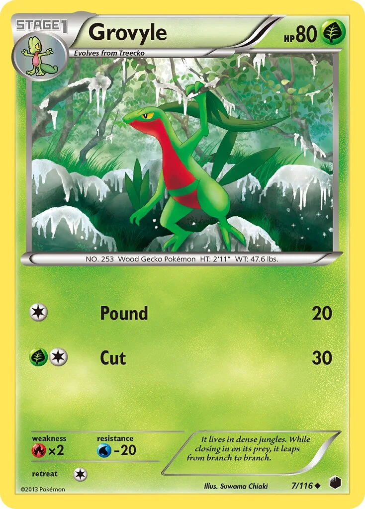 Grovyle 「PLF 7/116」「EN」