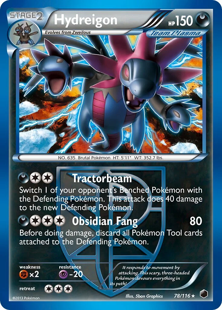 Hydreigon 「PLF 78/116」「EN」