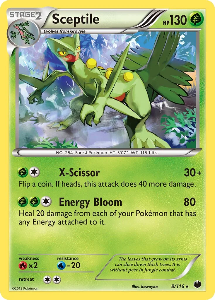 Sceptile 「PLF 8/116」「EN」