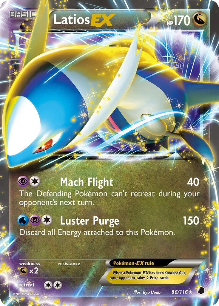 Latios-EX 「PLF 86/116」「EN」
