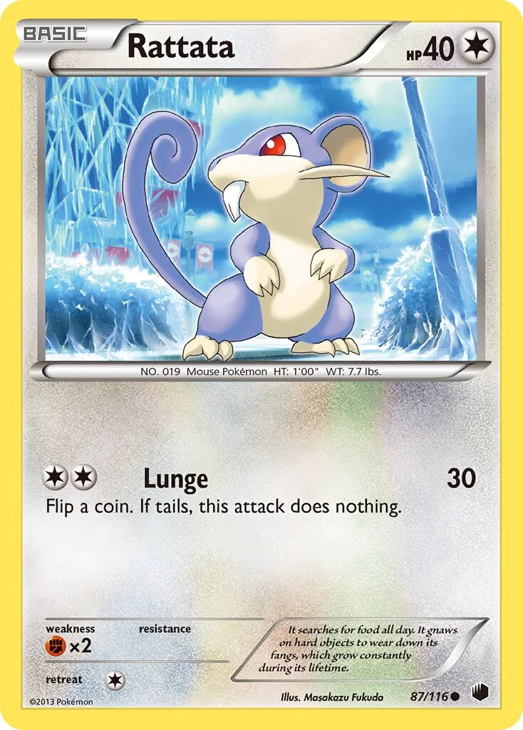 Rattata 「PLF 87/116」「EN」