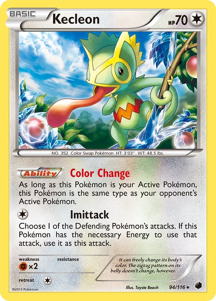 Kecleon 「PLF 94/116」「EN」
