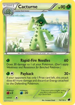 Cacturne #10/116 · Pokémon