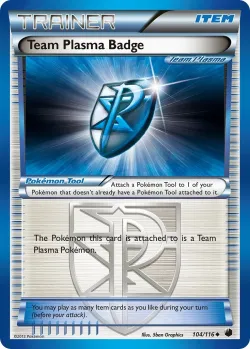 Team Plasma Badge 「PLF 104/116」「EN」