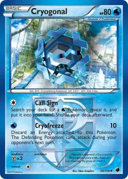 Cryogonal #30/116 · Pokémon