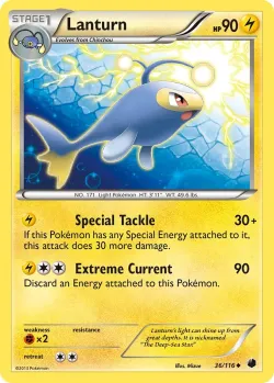 Lanturn #36/116 · Pokémon