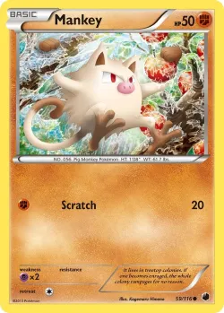 Mankey #59/116 · Pokémon