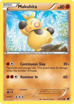 Makuhita #62/116 · Pokémon