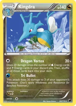 Kingdra #84/116 · Pokémon