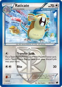 Raticate #88/116 · Pokémon