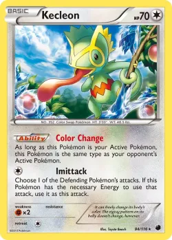 Kecleon #94/116 · Pokémon