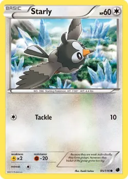 Starly #95/116 · Pokémon