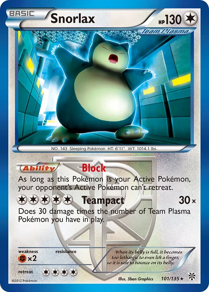 Snorlax 「PLS 101/135」「EN」