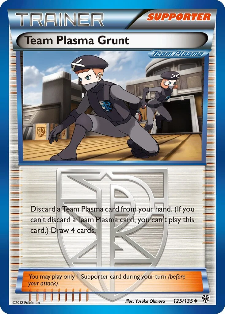Team Plasma Grunt 「PLS 125/135」「EN」
