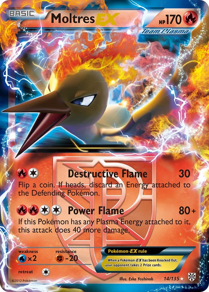 Moltres-EX 「PLS 14/135」「EN」