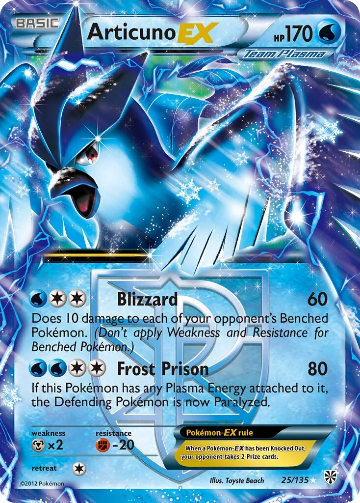 Articuno-EX 「PLS 25/135」「EN」