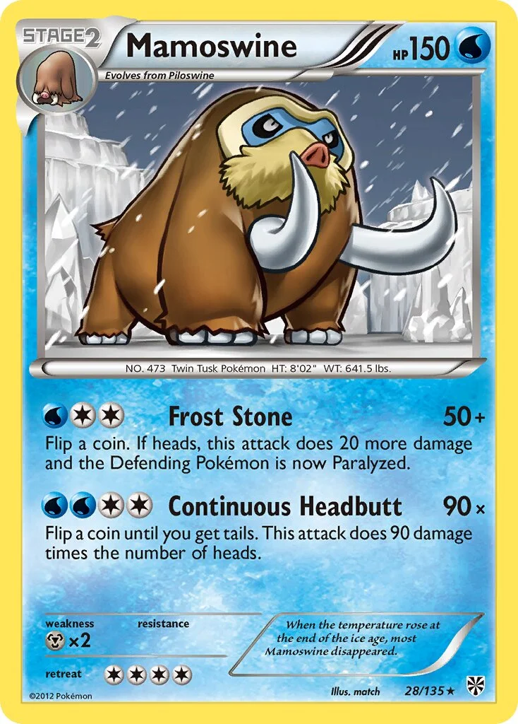 Mamoswine 「PLS 28/135」「EN」