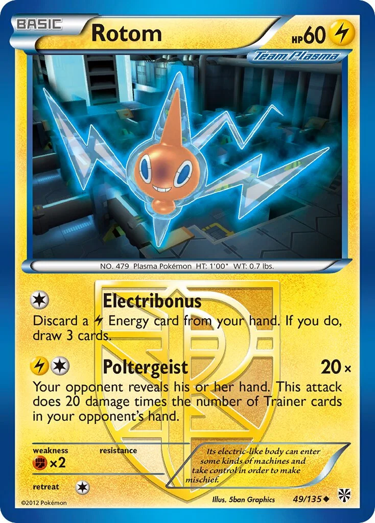Rotom 「PLS 49/135」「EN」
