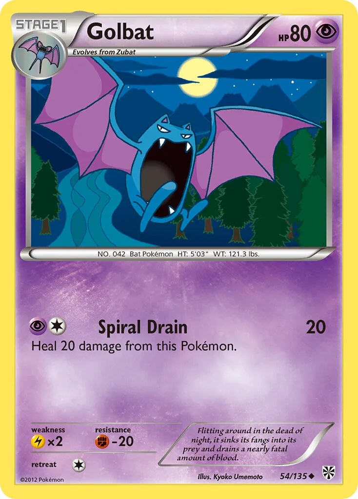 Golbat 「PLS 54/135」「EN」