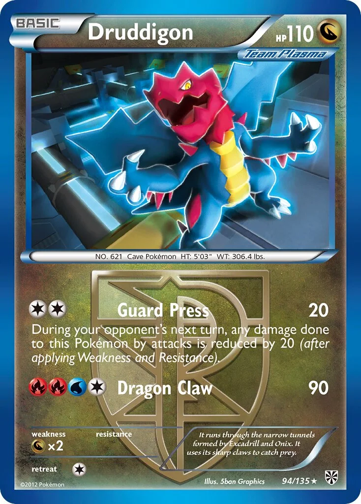 Druddigon 「PLS 94/135」「EN」