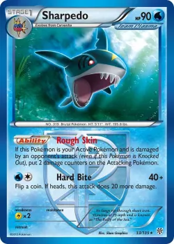 Sharpedo #33/135 · Pokémon