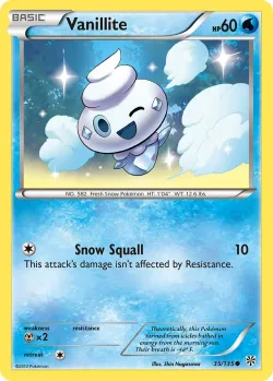 Vanillite #35/135 · Pokémon
