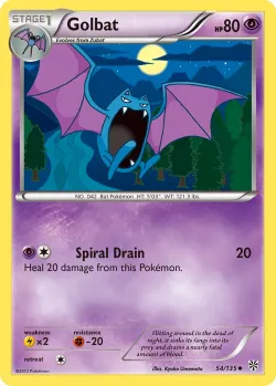 Golbat #54/135 · Pokémon