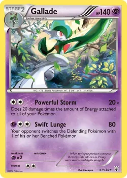 Gallade #61/135 · Pokémon