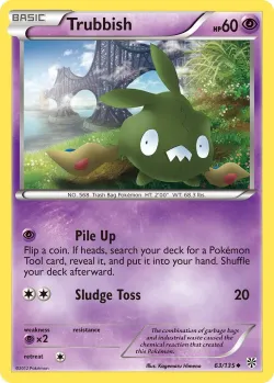 Trubbish #63/135 · Pokémon
