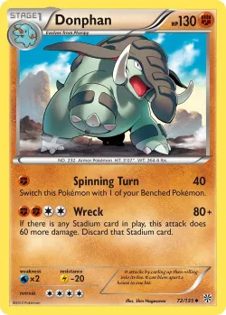 Donphan #72/135 · Pokémon