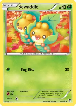 Sewaddle #8/135 · Pokémon